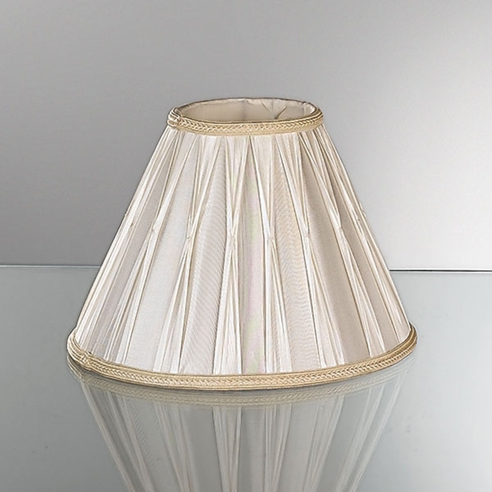 Reserveskjerm for bordlamper i plissé 30,5 cm