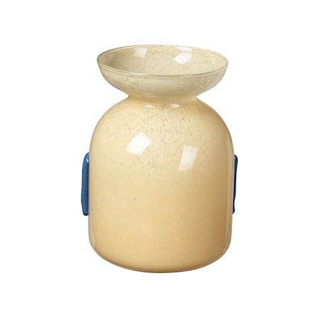 Vera Vase 30 cm Anise Yellow/Serenity Lt. Blue