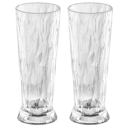Club No. 11 glass 50 cl 2-pakning, Crystal Clear