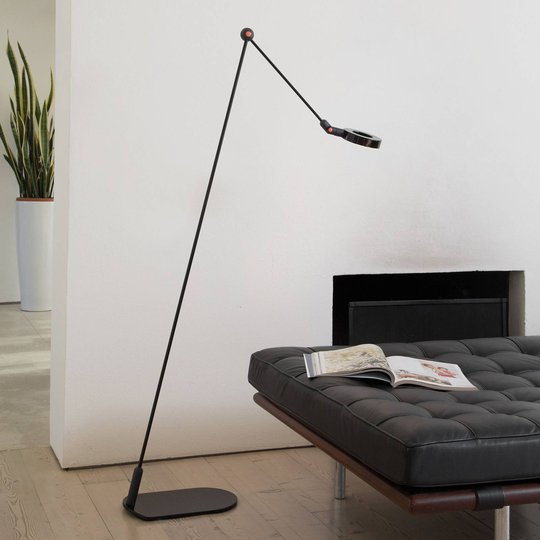 Martinelli Luce L'Amica LED-gulvlampe svart