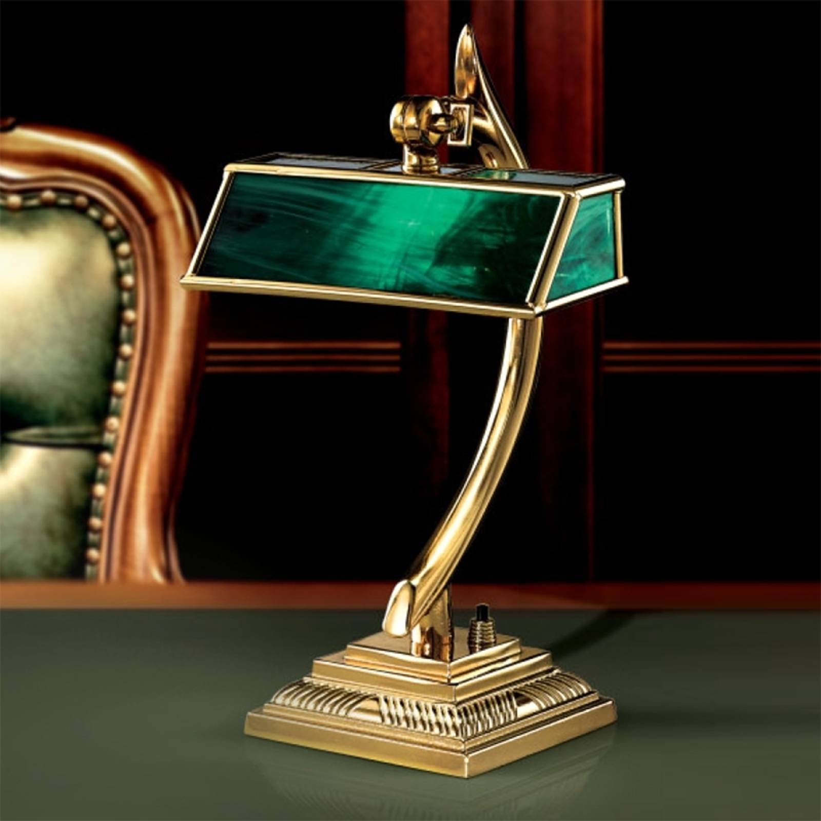 Representativ Antiko bordlampe