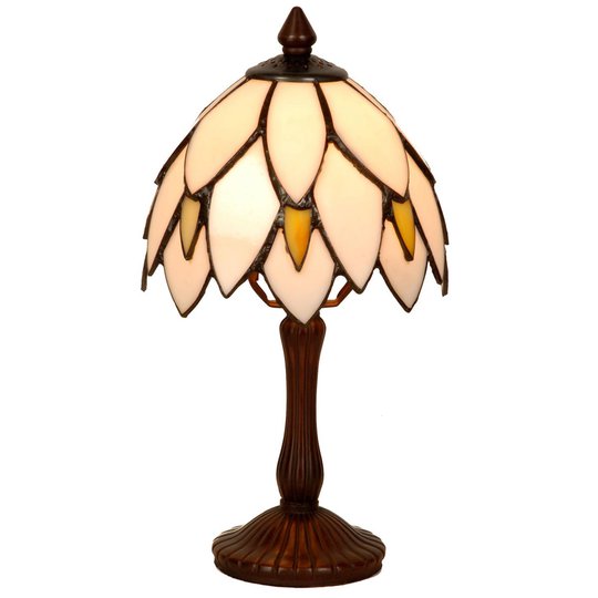 Lilli - smakfull bordlampe i Tiffany-stil