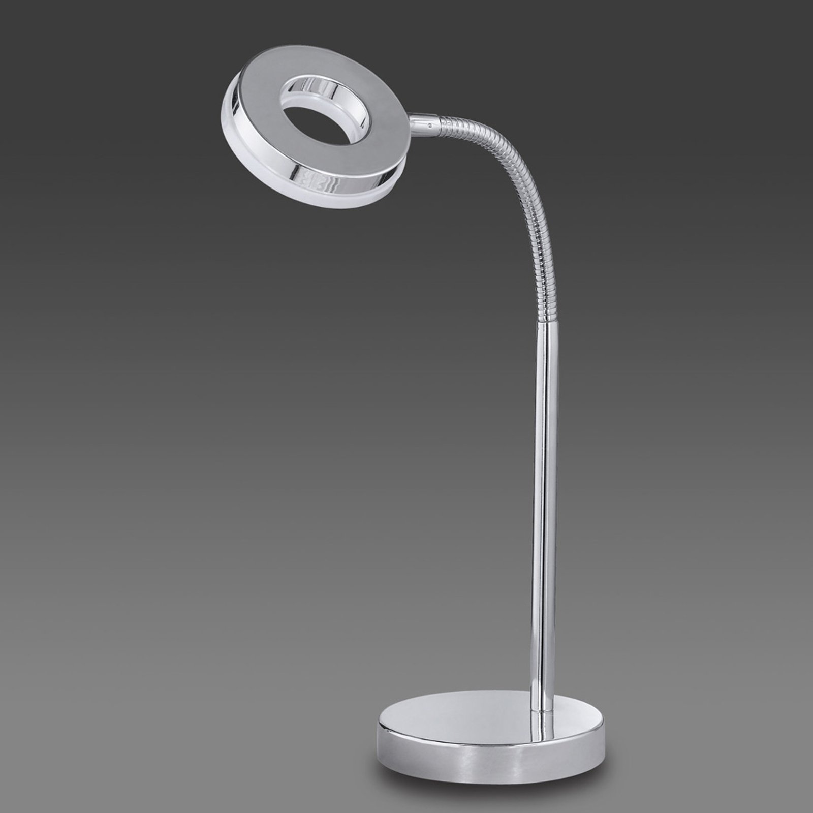 Forkrommet LED-bordlampe Rennes