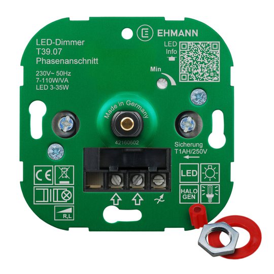 EHMANN T39 LED-dimmer fasesnitt, 7 - 110 W