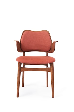 Gesture stol Peachy Pink Teak eik Canvas