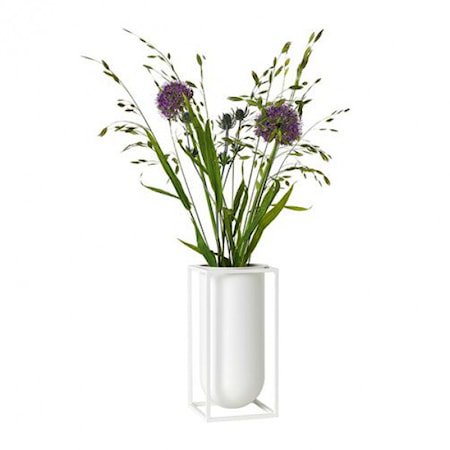 Kubus Vase Lolo Hvit