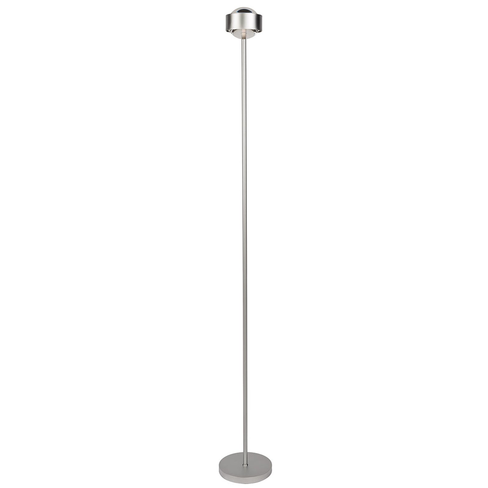 Slank stålampe PUK EYE krom matt