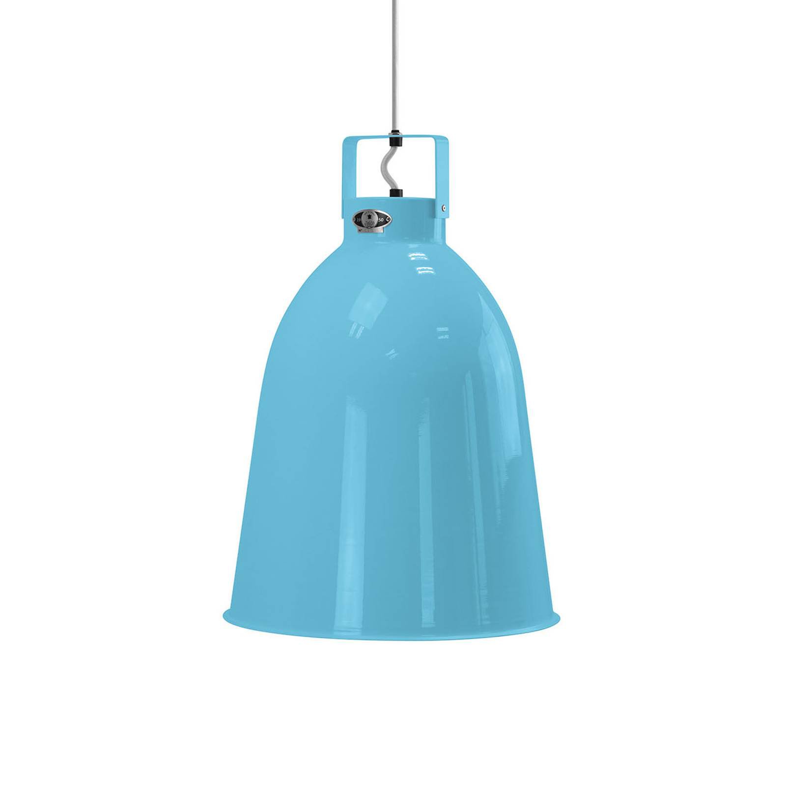 Jieldé Clément C360 hengelampe, lyseblå, Ø 36 cm