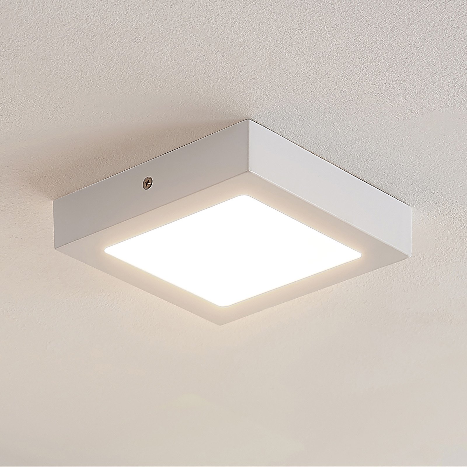 ELC Merina LED-downlight, hvit 17x17