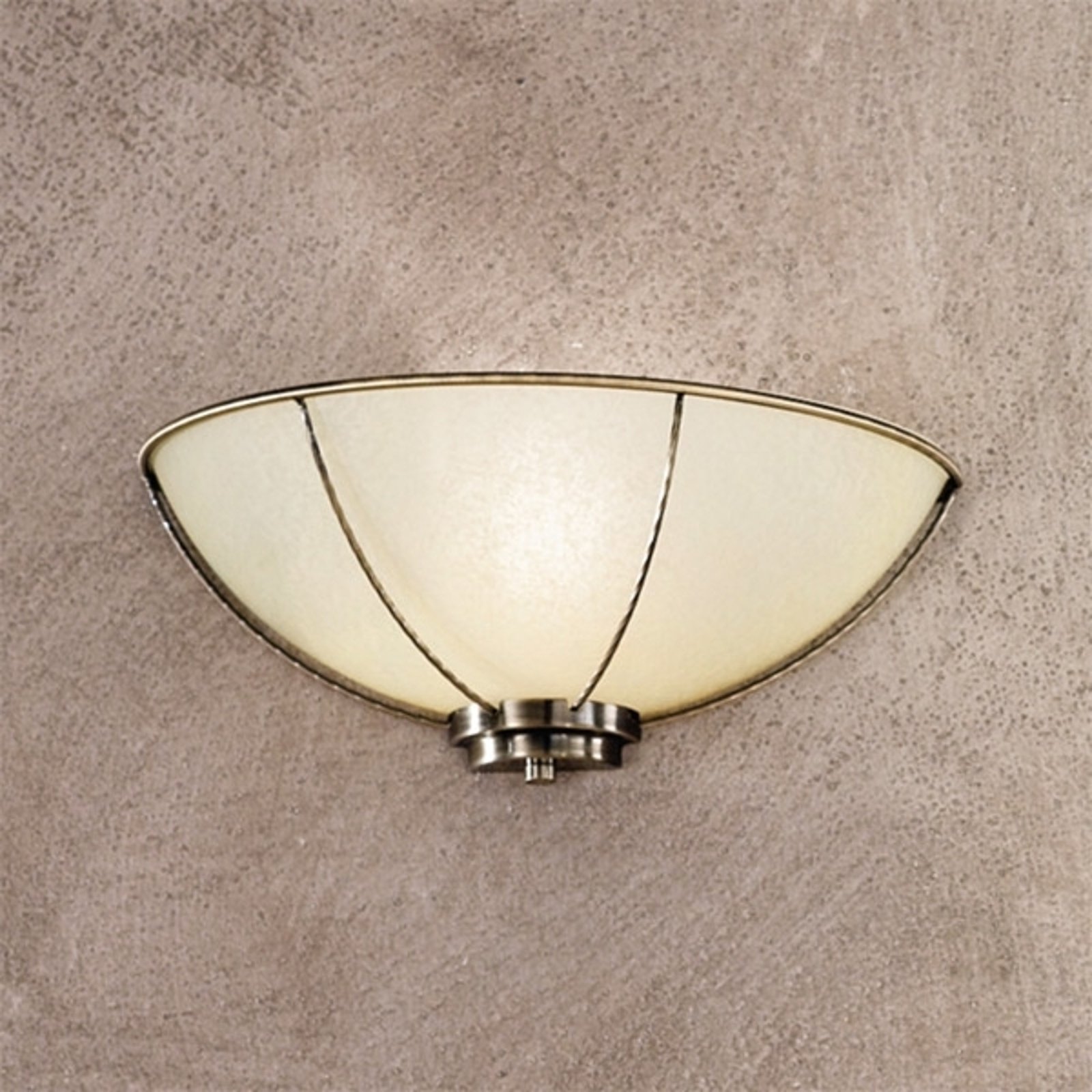 Champagnefarget Galina vegglampe