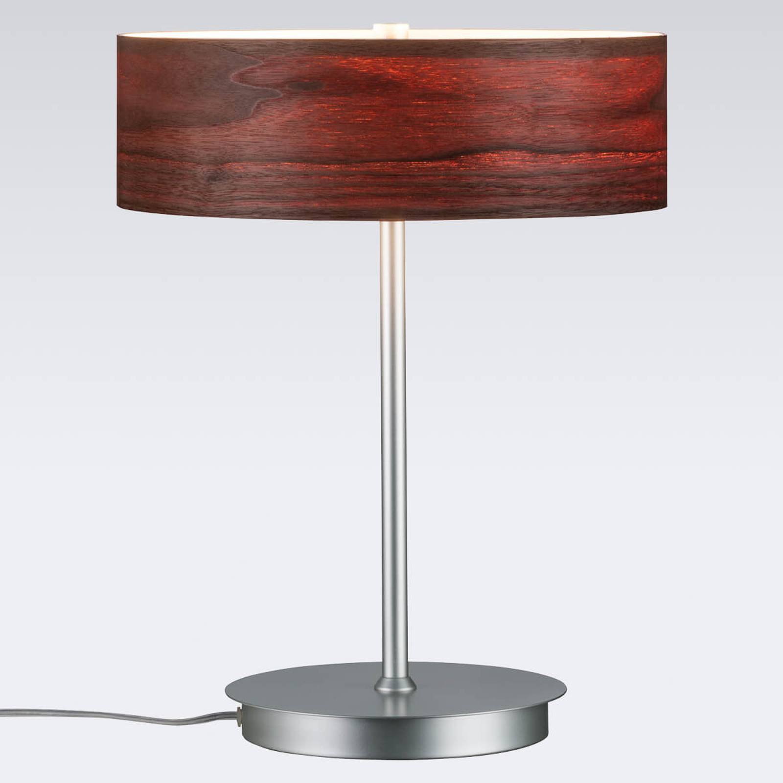 Liska - stilig bordlampe med treskjerm.