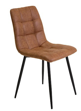 Dicte Spisestol Cognac