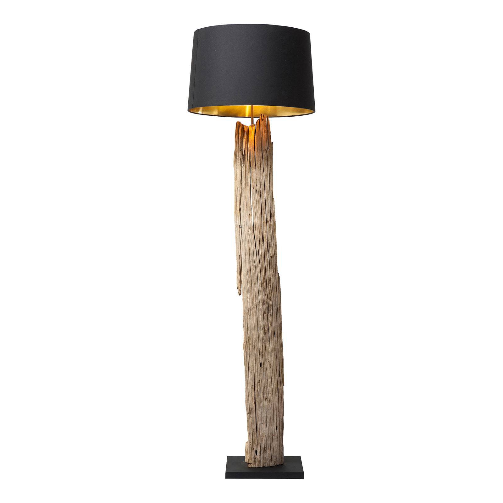 KARE Nature Straight gulvlampe unikat av tre
