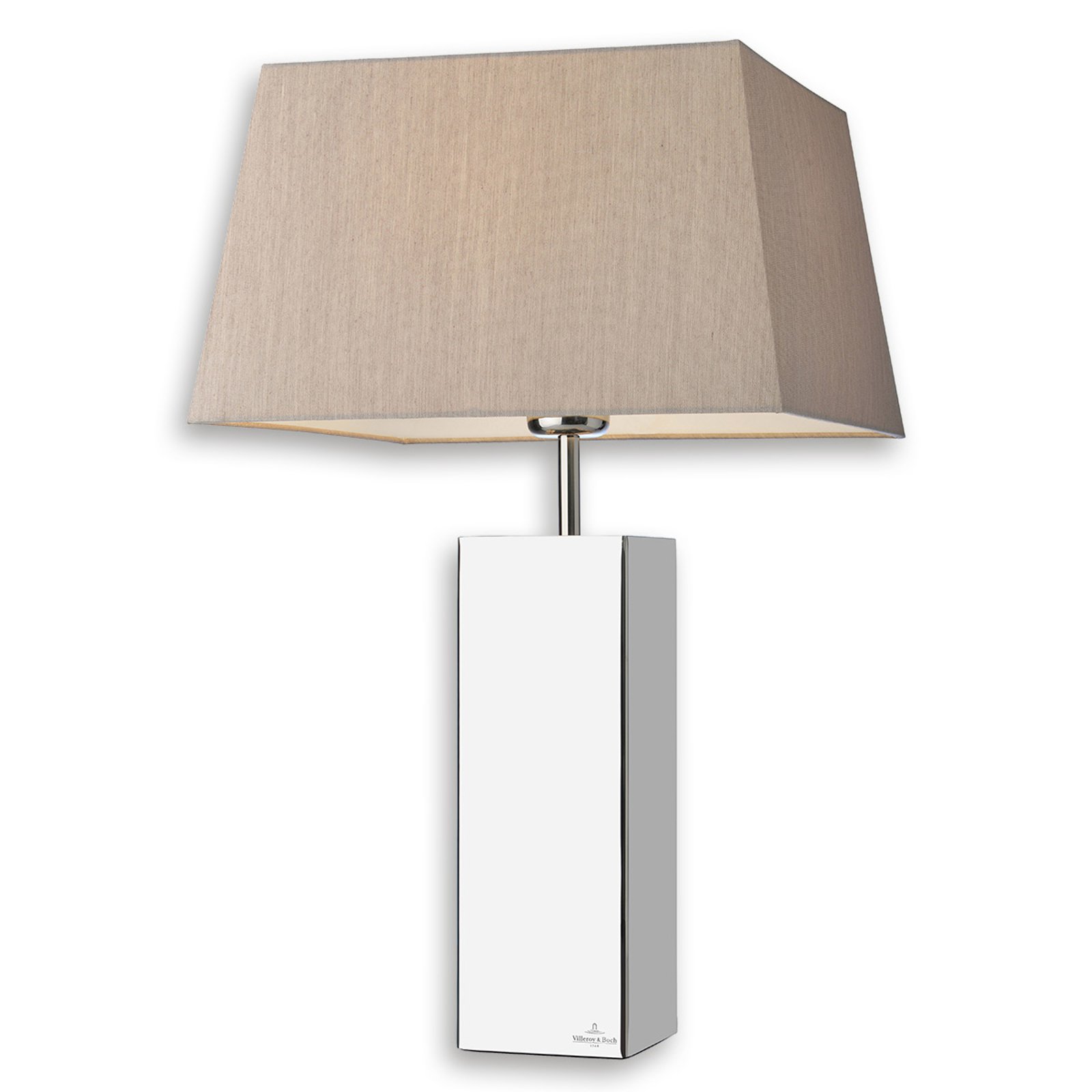 Villeroy & Boch Prag - kantet tekstil-bordlampe