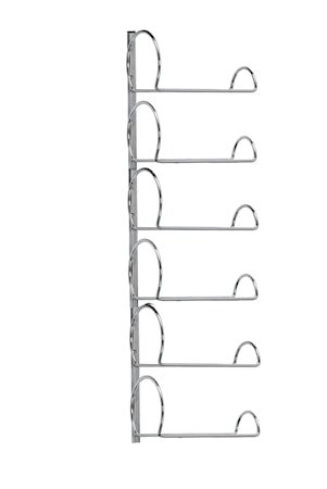 Pisa Wall Wine Rack 6 Bottle Left Handed