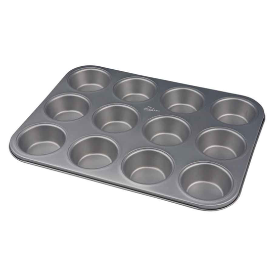 Patisse Silvertop Muffinform 12stk