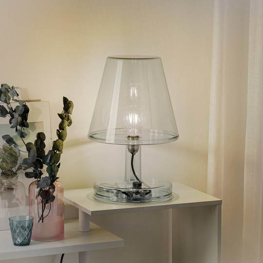Fatboy LED-bordlampe Trans-Parents grå
