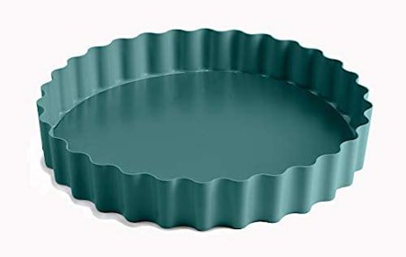 Paiform riflet løs bunn Atlantic Green Ø 25 cm h.4 cm