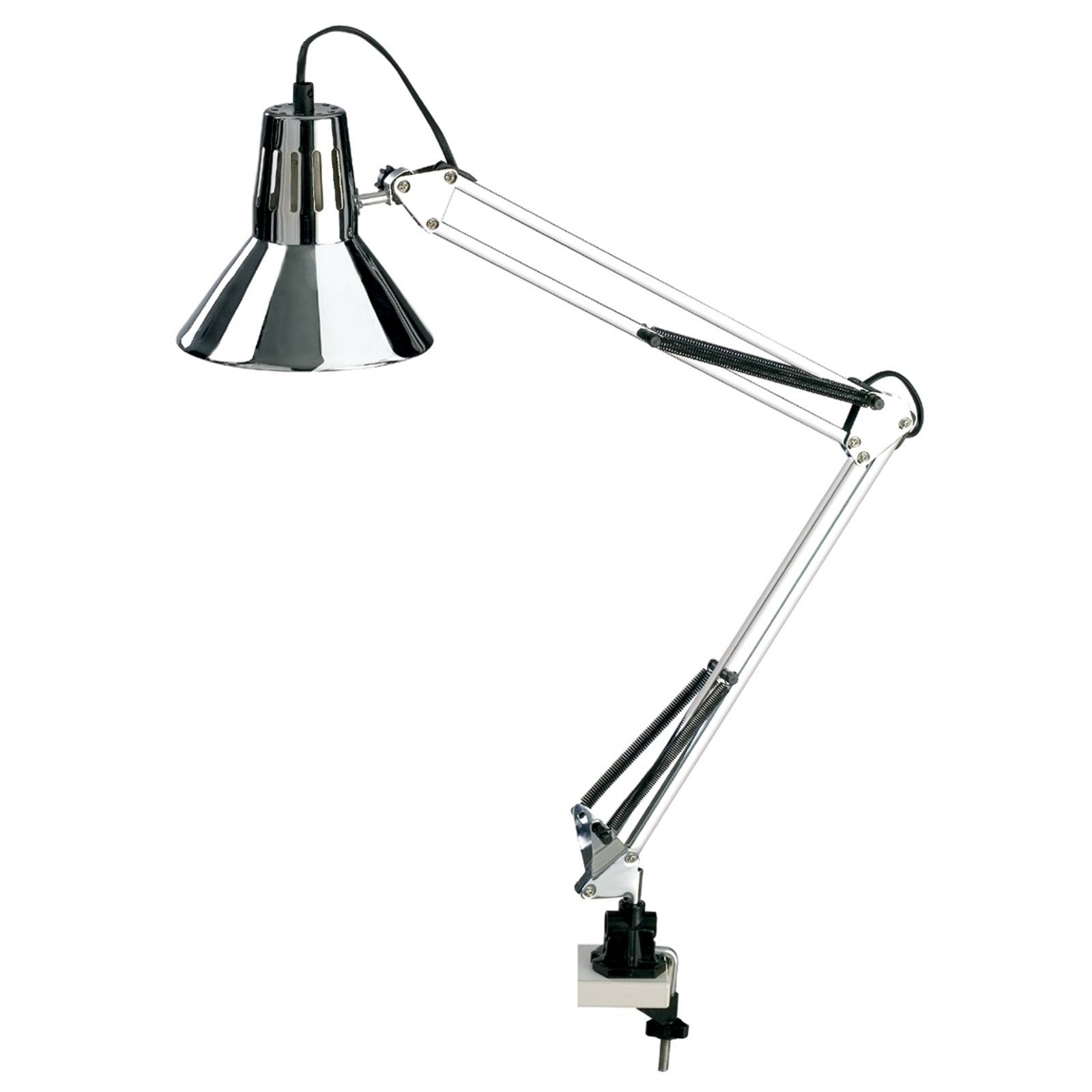 Pierre skrivebordslampe i krom