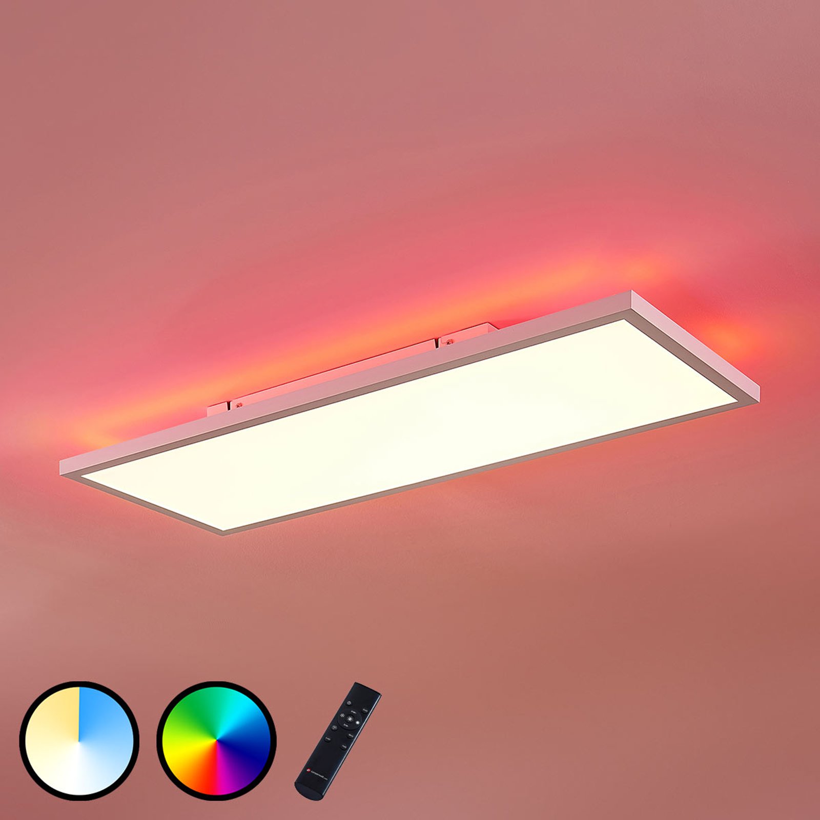 LED-Panel Brenda CCT med fjernkontroll 30 x 80 cm