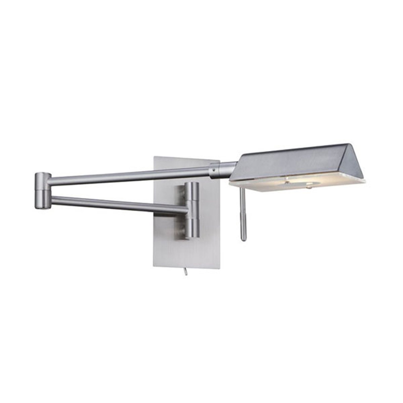 Vegglampe 7665SS med todelt dreiearm