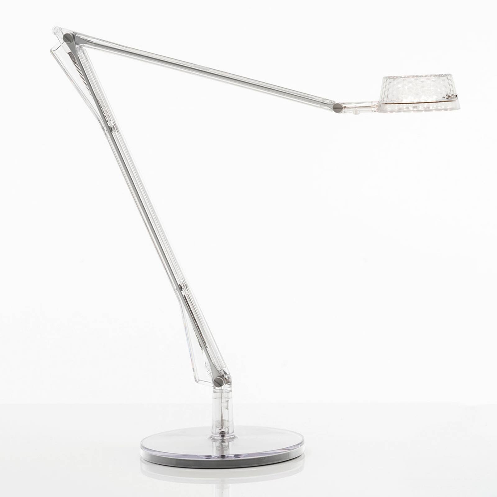 Justerbar LED bordlampe Aledin Dec, transp.