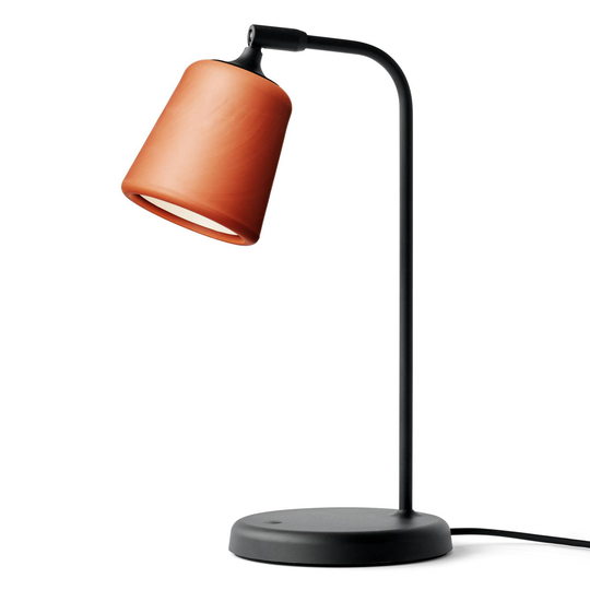 New Works Material Originals bordlampe terrakotta