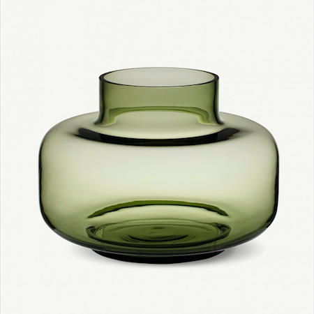 Urna vase - olive