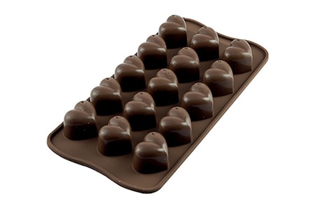 Easy Choco SCG01 MON AMOUR Silikonform 3 x 2,2 x 2,5 cm