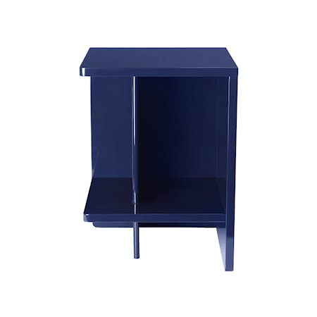 Tenna Nattbord Venstre Maritime Blue