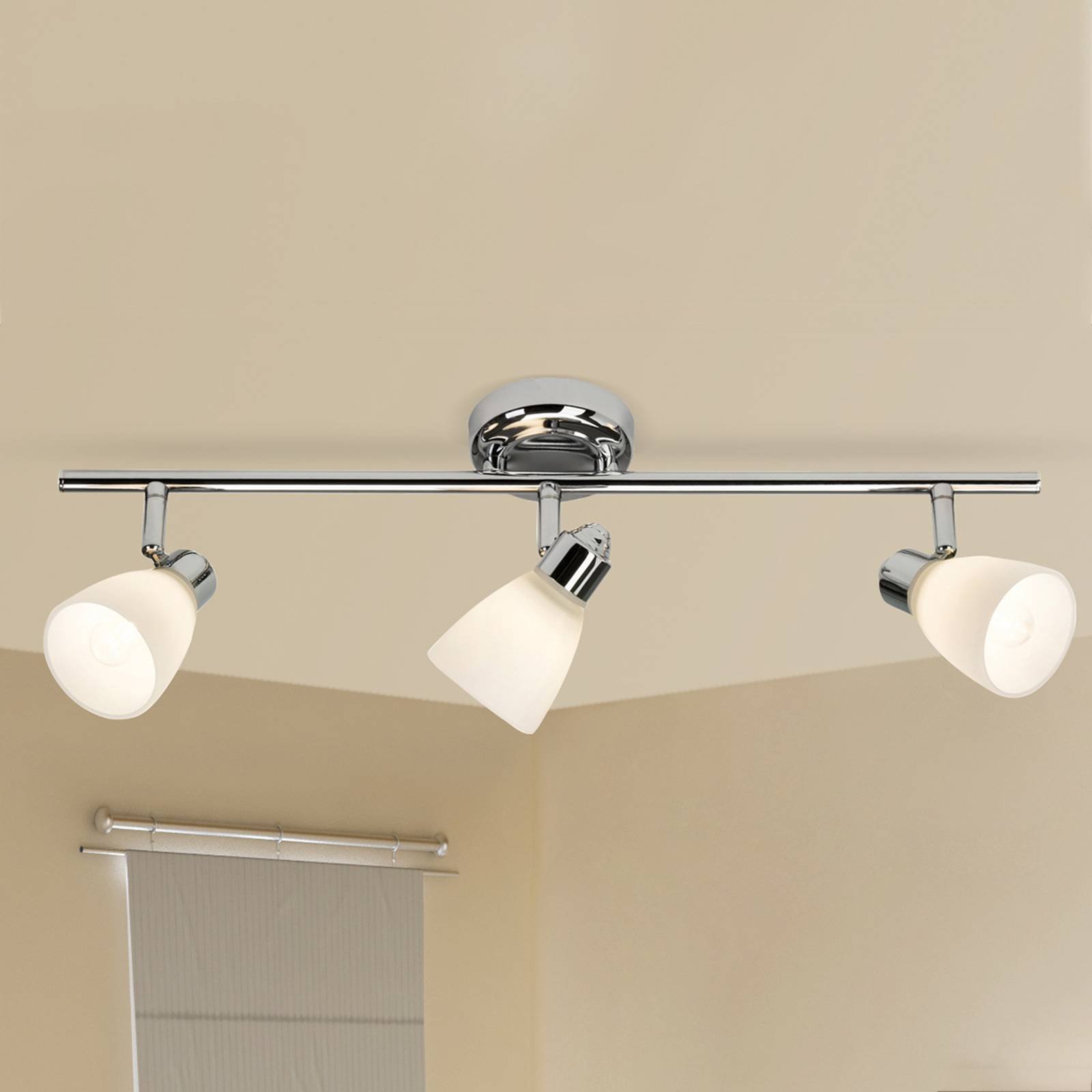 3 lyskilder vegglampe Kensington med IP44