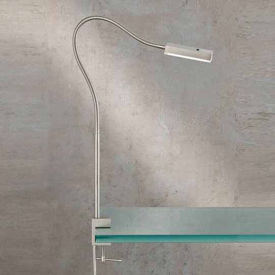 LED-klemmelampe Raik med bevegelsesstyring, 60 cm