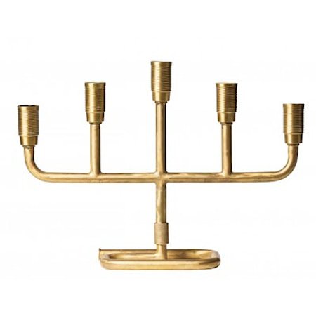 Johan Adventslysstake messing