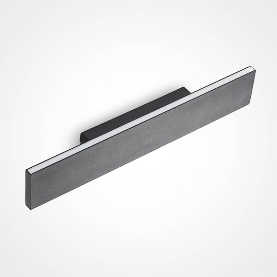 Lindby Ignazia LED-vegglampe, 47 cm, svart