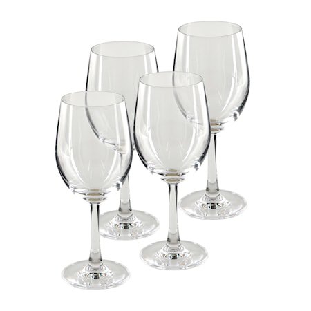 Pure & Simple Hvitvinsglass 4-pakning Klar