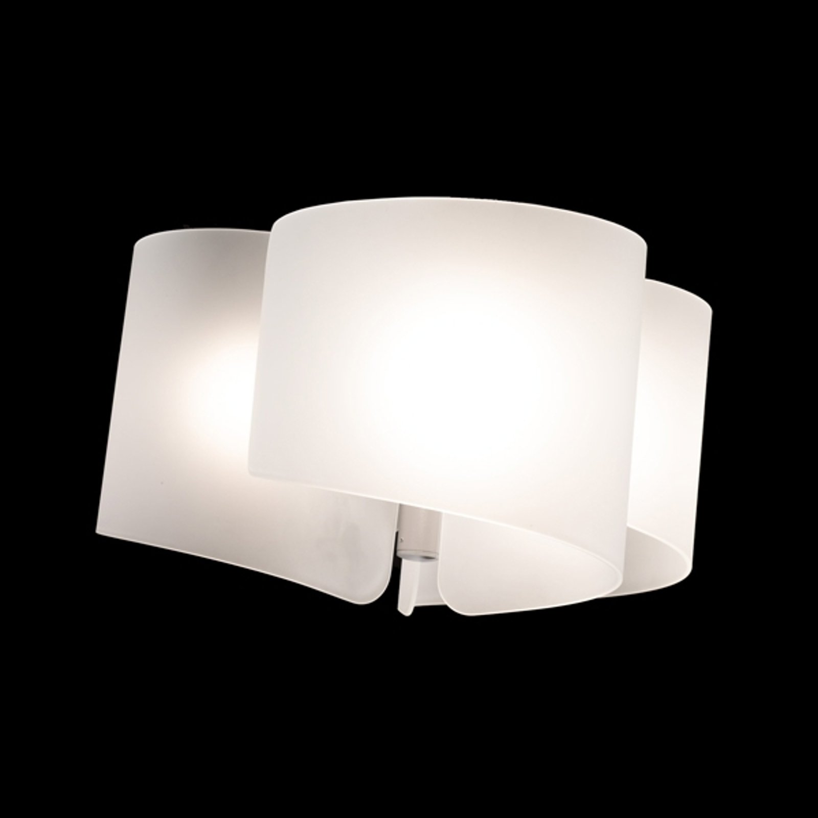 Effektfull taklampe Papiro satin
