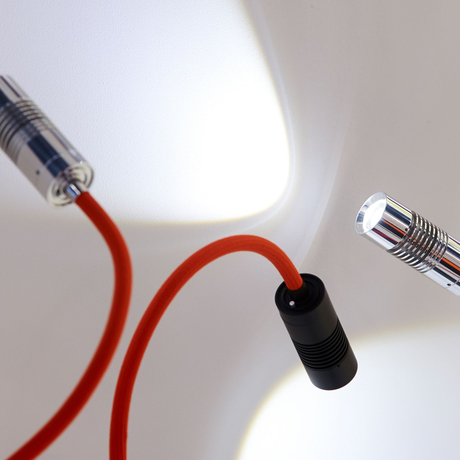 OLIGO A little bit colour bordlampe krom/oransje