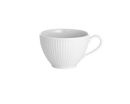 Plissé kopp hvit, 18 cl Ø 8,5 cm
