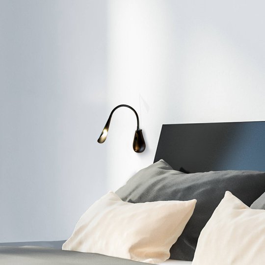Innermost Cobra 45 Nude LED-vegglampe svart
