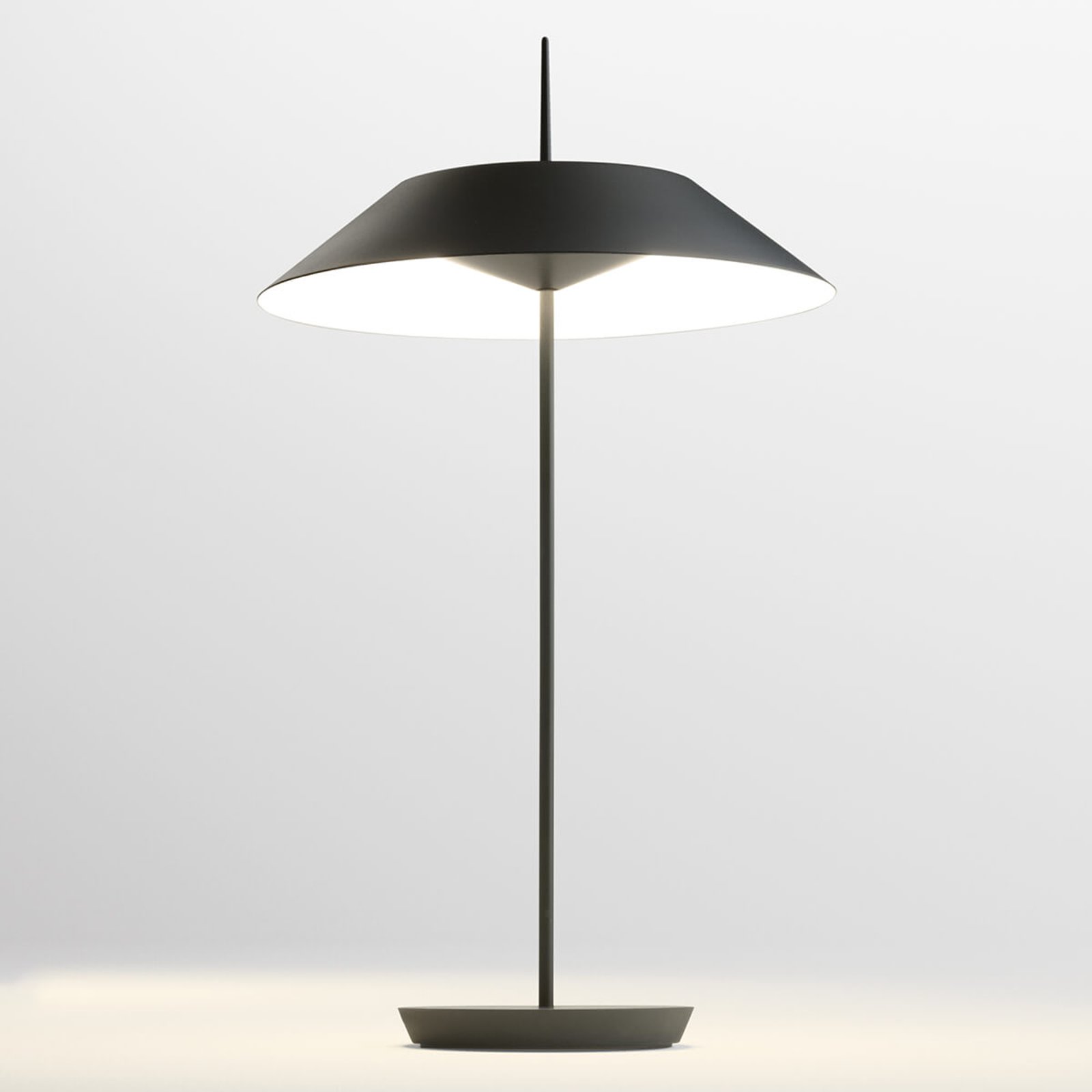 Vibia Mayfair LED-bordlampe, koksgrå