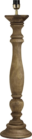Lodge Lampefot Brun 63cm