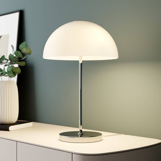 Lucande Lourenco opalglass-bordlampe