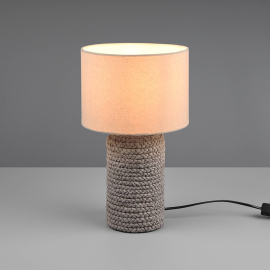 Bordlampe Mala av keramikk, Ø 22 cm