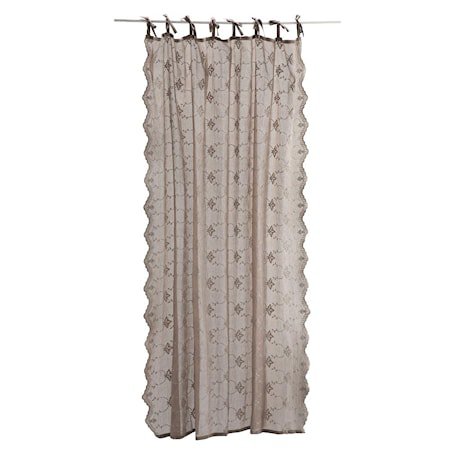 Gardin Adellia 250x160 cm Brun