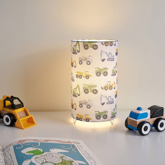 Pauleen Cute Tractor bordlampe med linskjerm