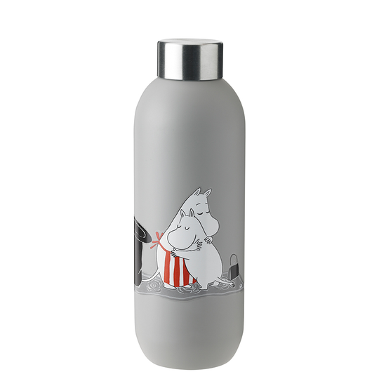 Stelton Keep Cool Mummi Drikkeflaske 75cl Soft Light Grey