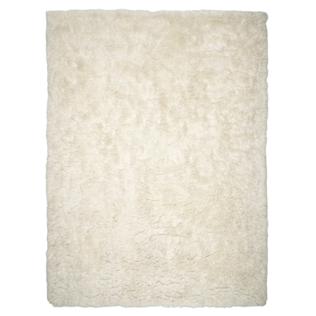Cloudy Ullteppe Naturhvitt 200x300 cm