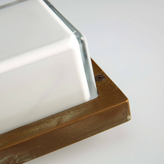 Utendørs LED-vegglampe Ice Cubic 3403 antikk