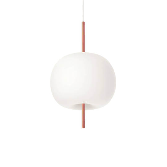 Kundalini Kushi 16 hengelampe, Ø 16 cm, kobber