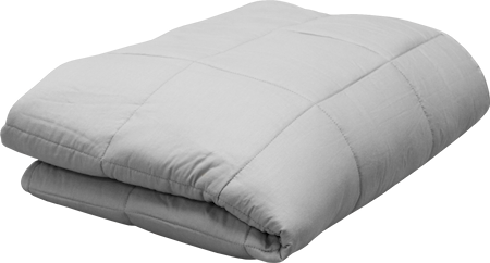Cura Pearl 13 kg Vektdyne 150x200 cm Lysegrå
